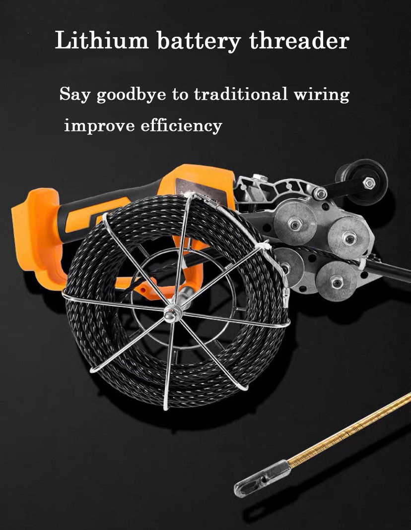 Portable automatic threading machine 30m  pipe threader