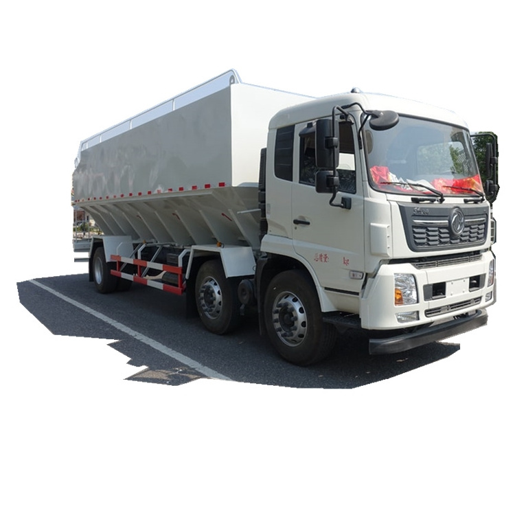 15 ton bulk feed truck/ 30m3  bulk feed transport truck with hydro auger