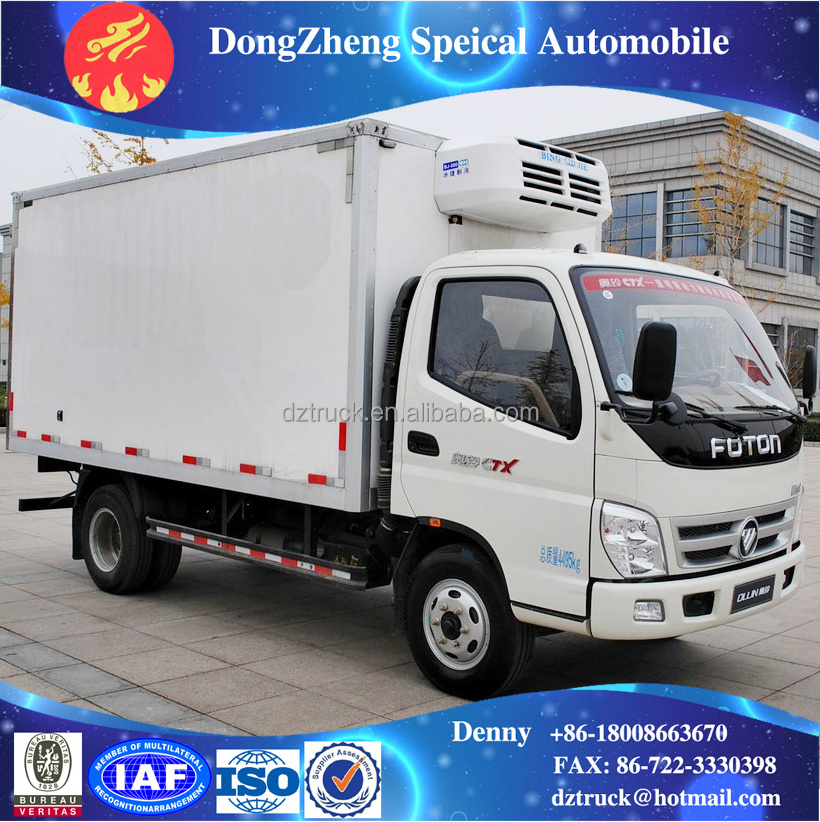 13500L refrigerator truck small refrigerated trucks/refrigerator frozen fish transport truck