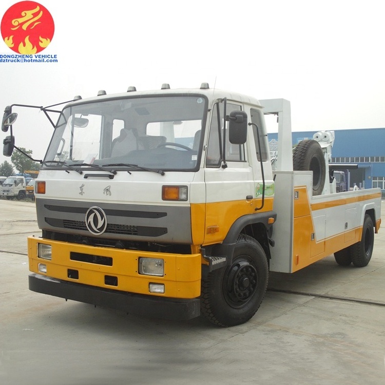 DongFeng 170/190 horse power 10 ton rotator towing truck , 10 ton wrecker truck