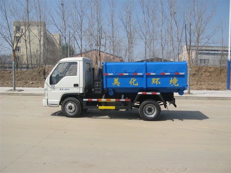 mini 2m3 hook lift garbage truck LHD/RHD used garbage truck for sale