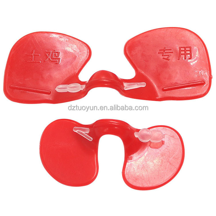 TUOYUN wholesale low price 5.5cm size chicken eyes glasses with bolt