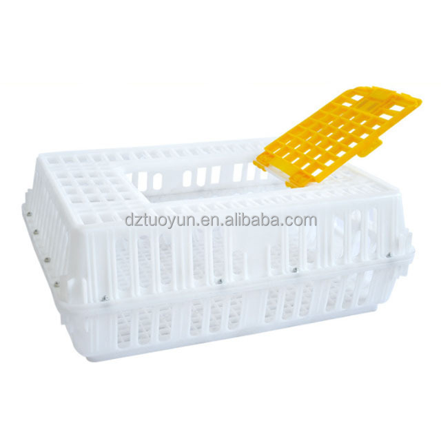 wholesale plastic chicken crates plastic transport boxes  with lock