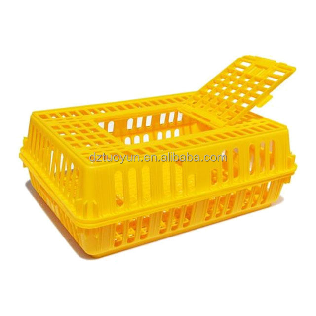 wholesale plastic chicken crates plastic transport boxes  with lock