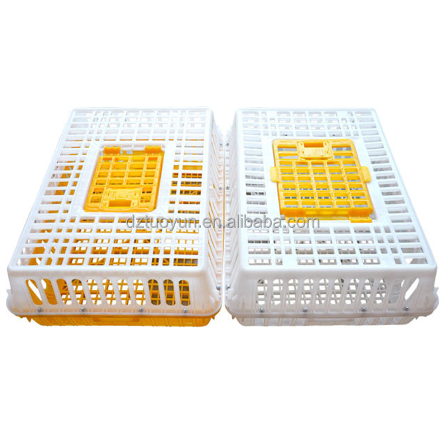 wholesale plastic chicken crates plastic transport boxes  with lock