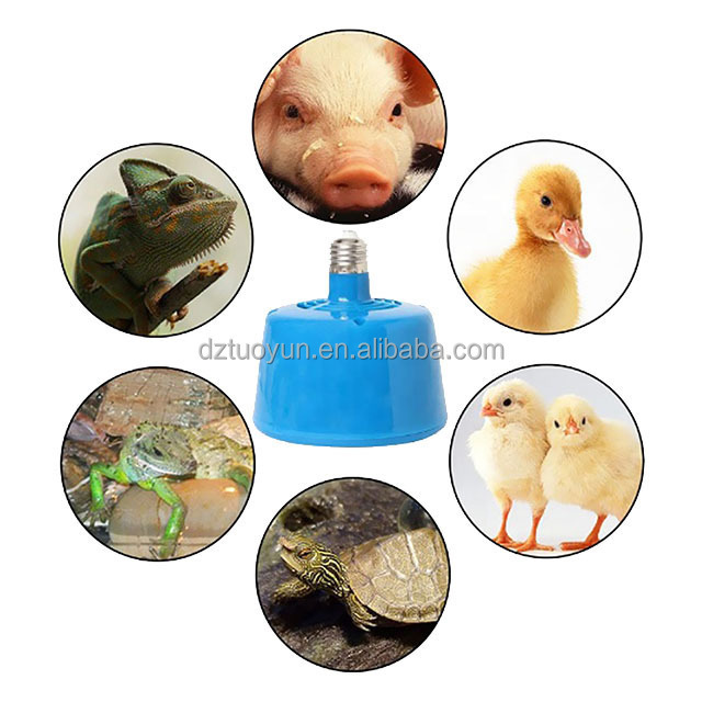 TUOYUN Good Quality Resistant Farms Light Animals Heat Bulb For Dog House