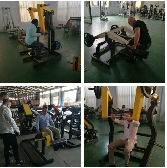 Low Row TZ-6065 High quality Sports fitness equipment in China plate loaded gym machine/