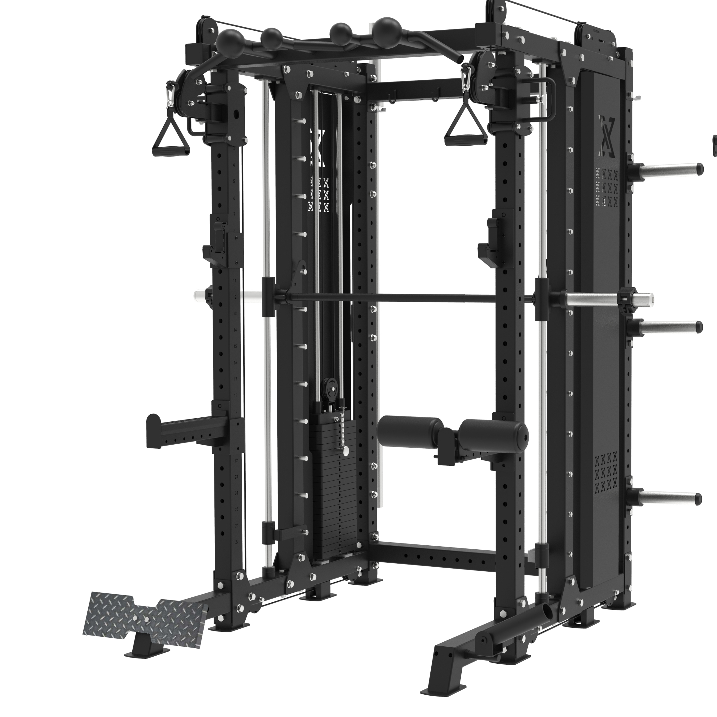 Best Quality Cheap Gym Equipment Multi Functional Trainer TZ-Q1035 Multi-Functional Smith Machine