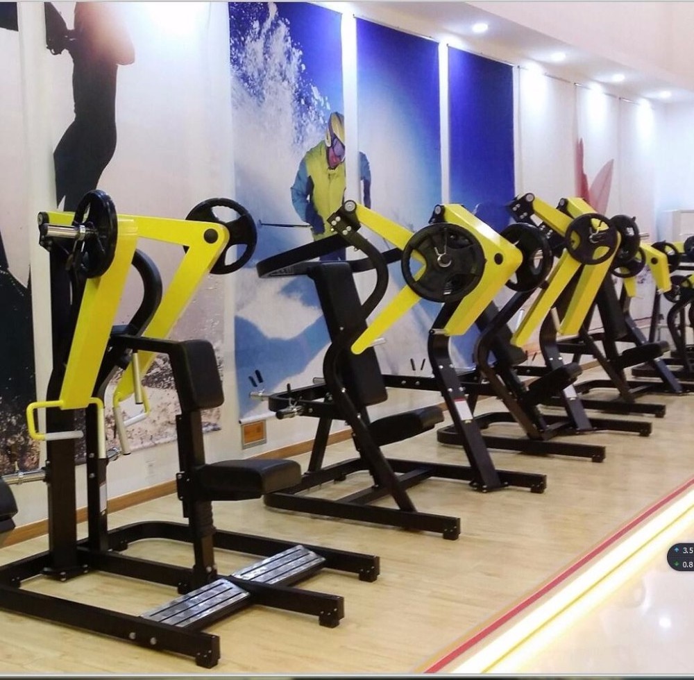 Low Row TZ-6065 High quality Sports fitness equipment in China plate loaded gym machine/