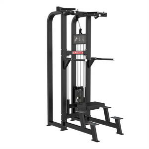 GC-5019 Assist Dip Chin machine fitness equipment cheap price pull up chin up dip weight assisted station assist machine