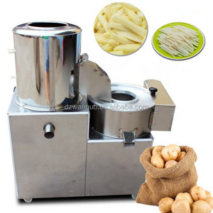 High Performance Potato Peeler And Slicer Peeler And Chipper Potato Peeling And Slicing Machine