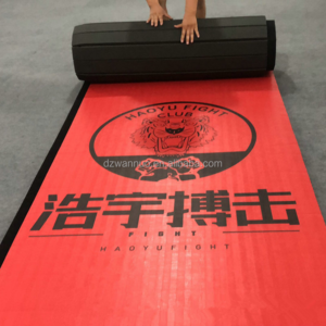 Wholesale Martial Arts Judo Training Wrestling Mats Cheerleading Floor Mats Used Bjj Vinyl Tatami Rolling Mat For Sale