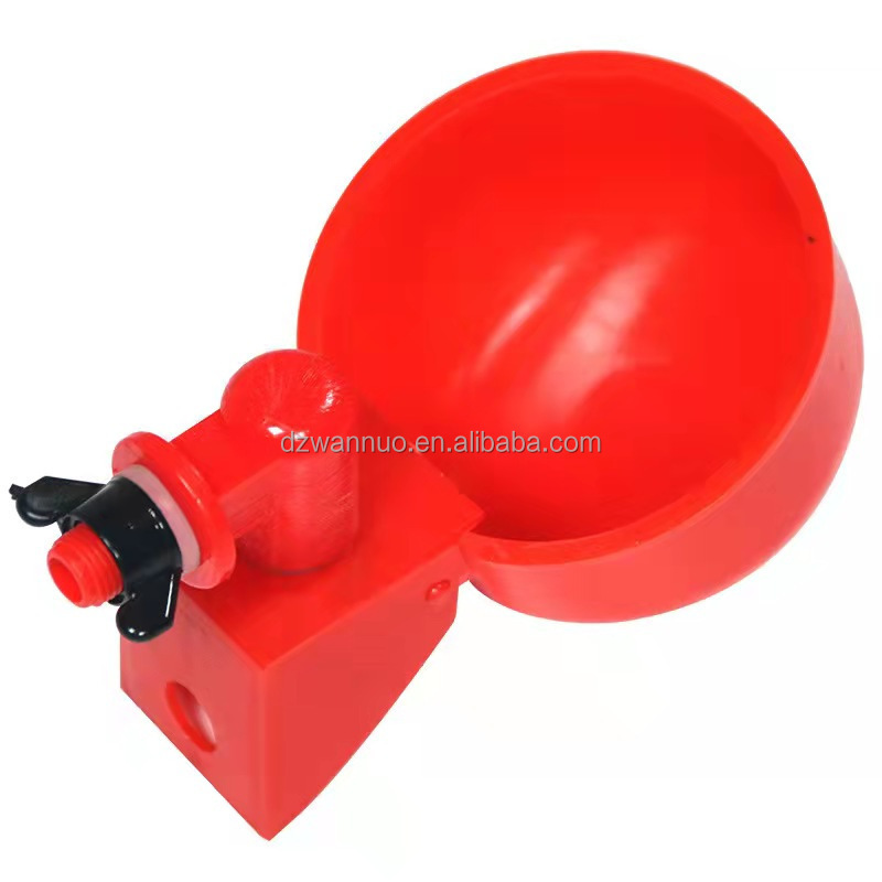 Wholesale Automatic Chicken Water Cup Waterer Poultry Parrot Drinker Feeder Drinking Bird Bowl Tool Livestock Equipment