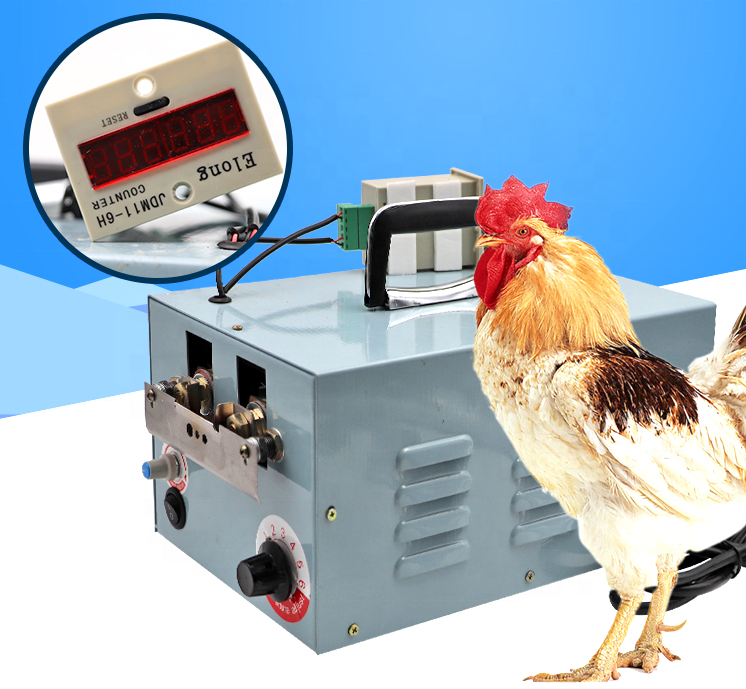 Photoelectric counting chicken debeaking machine chick poultry automatic debeaker with counter electric beak cutting machine