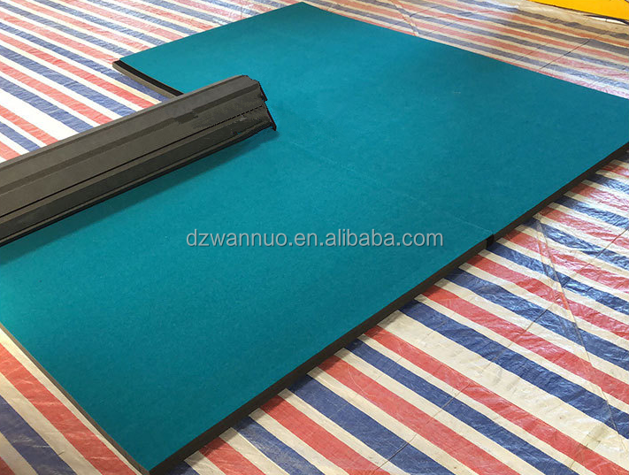 Wholesale Martial Arts Judo Training Wrestling Mats Cheerleading Floor Mats Used Bjj Vinyl Tatami Rolling Mat For Sale