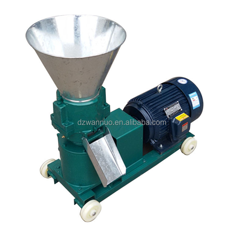 Poultry chicken feed pellet machine animal cattle food fish pig goat pellet feed making diesel mill machine for sale