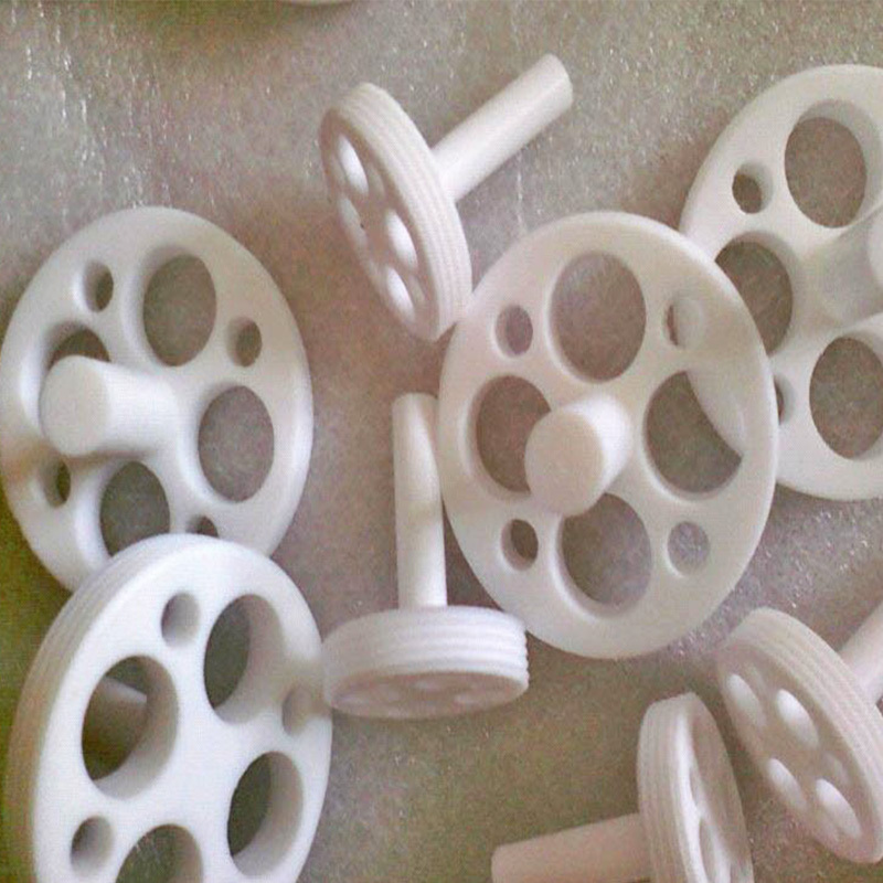 small plastic pulley wheel for toys luggage nylon and rubber with heavy bearing