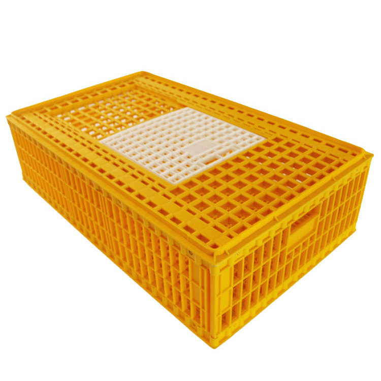 Reusable Broiler Transport Cages 100% Raw Material Chick Transport Box Strong Poultry Transport Crate For Poultry Farm