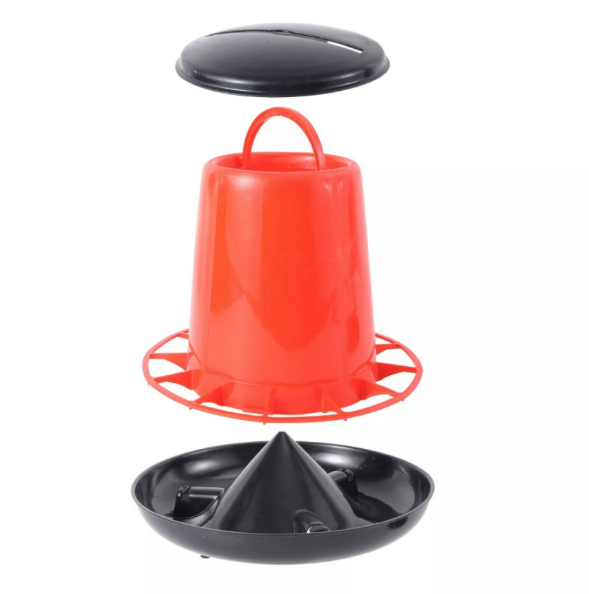 Plastic Chicken Feeder Drinker Duck Quail Raising Farm Poultry Feeding Equipment