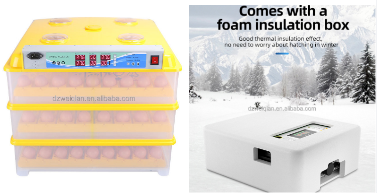 automatic poultry incubators for sale incubator 96 98% Cheap Chicken Goose Quail Parrot Small Birds 96 Egg Incubator Hatching