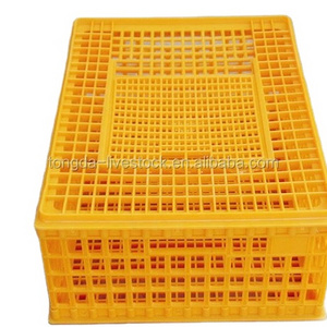 Poultry Carrier Crate Plastic Chicken Transport Cage Chicken Carrier Travel Crate Basket Box for Poultry Bird Duck Goose,