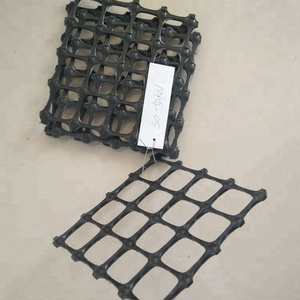 high tensile strength plastic PP biaxial geogrid