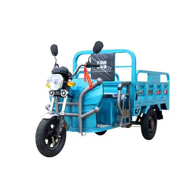 Made in China Electric Tricycle Electric Vehicle 3 Wheel Cargo Manned Wholesale Agricultural Household Commercial Motorcycle