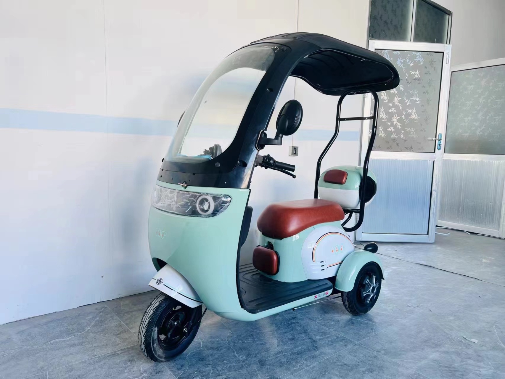 Hot Selling 500W Electric Cargo Tricycle Steel Frame with 3 Speeds 12V Battery 50km/h Max Speed CE Certified