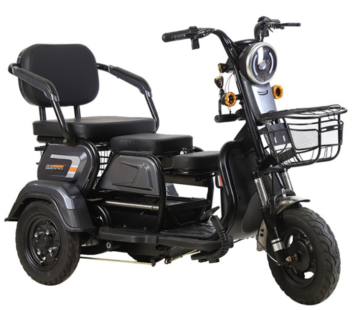 Newest 1000w scooters electric adults scooter 3 wheel 3 seats kick play moto electric mobility electric tricycle