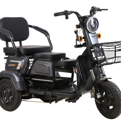 Newest 1000w scooters electric adults scooter 3 wheel 3 seats kick play moto electric mobility electric tricycle