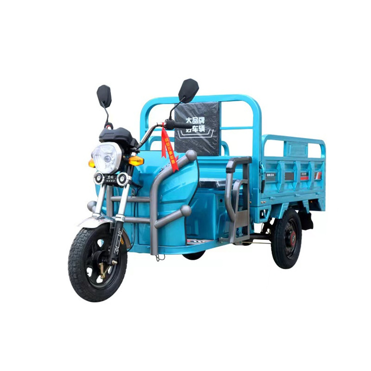 China electric tricycle cargo manned 2024 new wholesale custom scooter truck freight for sale