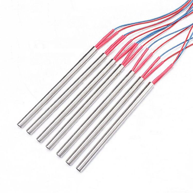 Fast Braided Mesh Belt Frame 380V Immersion Stainless Steel Cartridge Heating Heater With Thermocouple