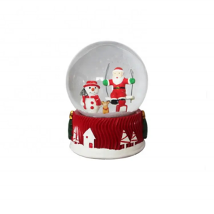 Customization Resin Crafts Snowball Glass snowman Snow Globe Custom Snow Globes Christmas Snow Globe