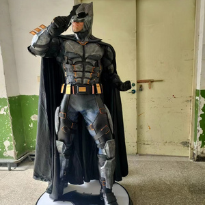 High Quality Life Size Batman Movie Action Figure Life Size Fiberglass Batman Statue Sculpture