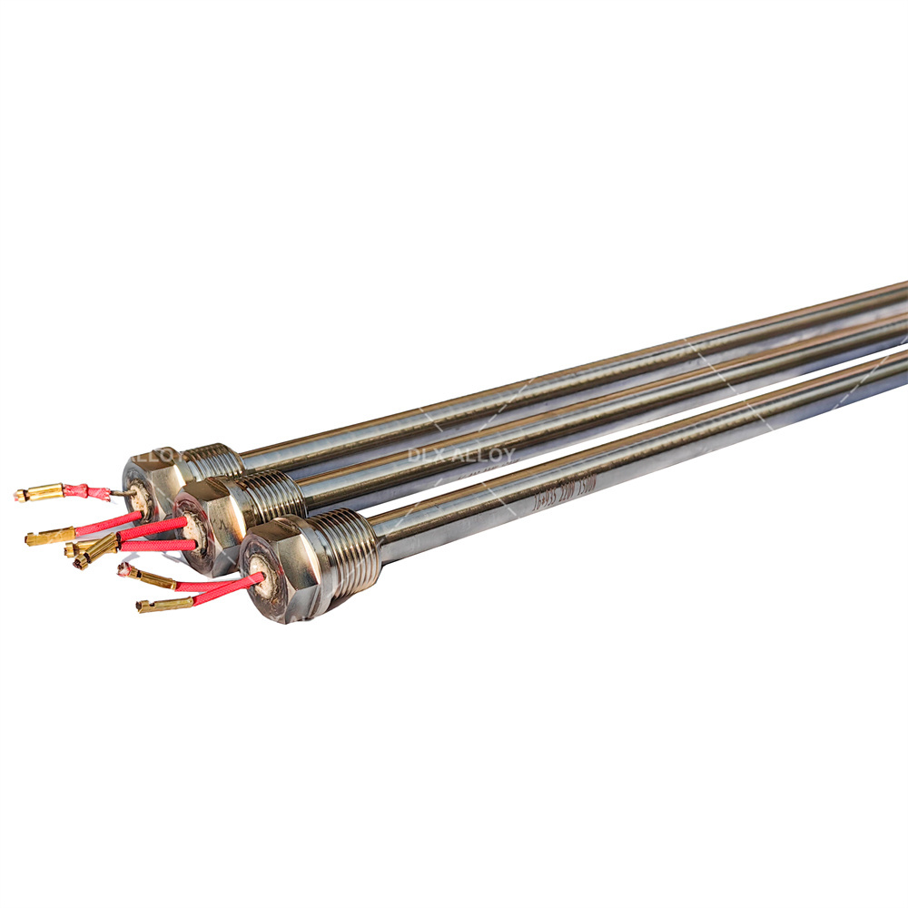 Customized 220V Floating Low Power Stainless Steel Immersion Heaters With Temperature Controller