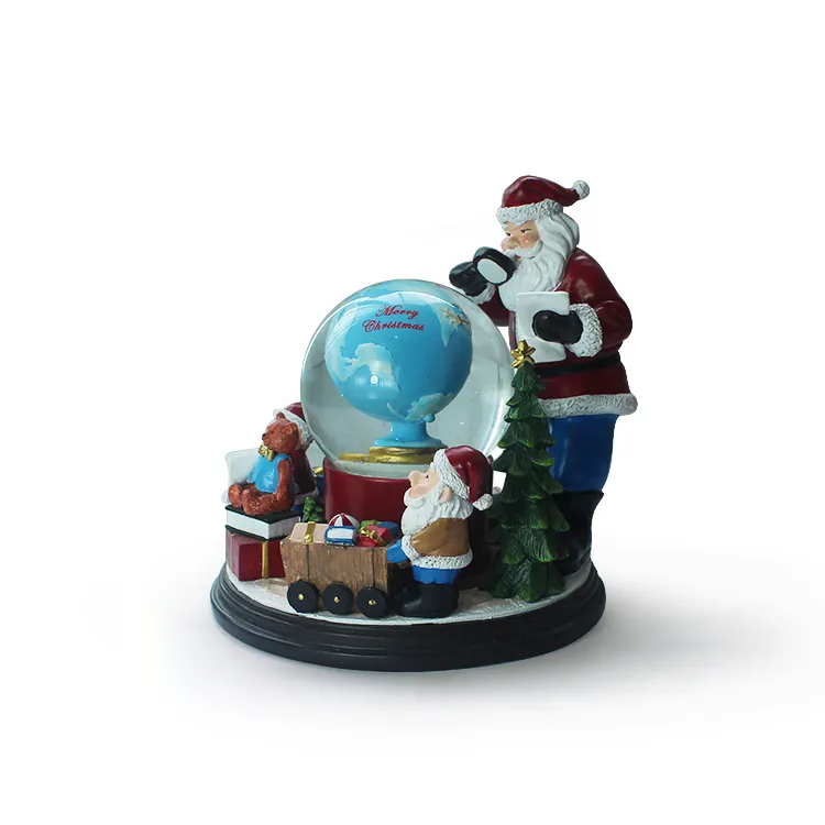 Handmade SnowBall Gifts Snow Globes Souvenirs Luxury Ornament Snow Ball Custom Christmas Snow Globe