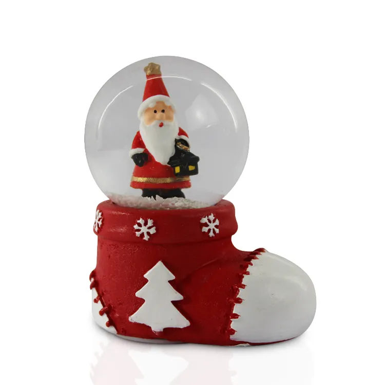 Small Batch Personalized Customization Resin Crafts Snowball Glass Snow Globe Custom Snow Globes Christmas Snow Globe