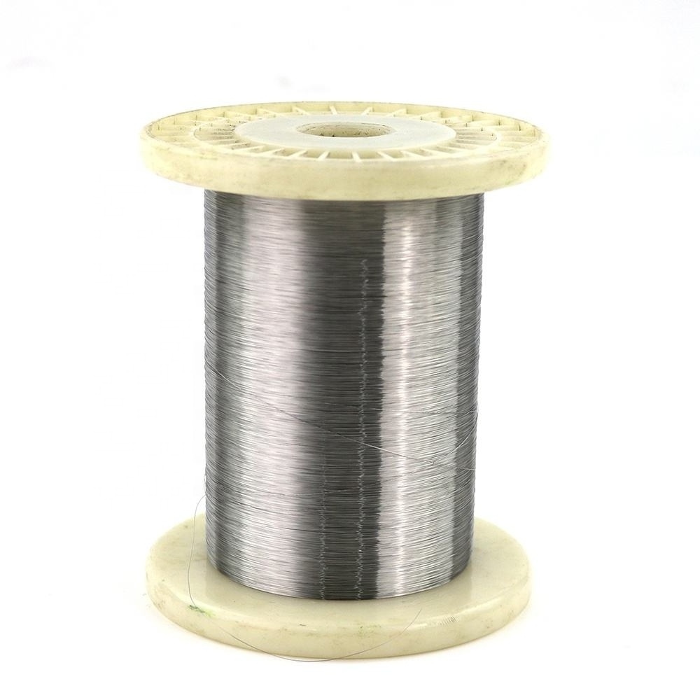 Electric resistance wire made of premium Nichrome Cr20ni80 alloy, widely utilized as a highly efficient heating element.