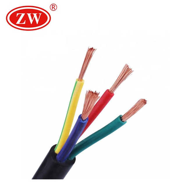 low voltage electric cable wire 2.5 mm2, 1.5mm2  copper cable 3 * 2.5 mm2