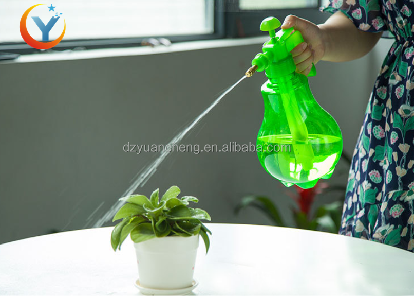 2L Pressure sprayer 1.5L plastic Manual Pump Sprayer with copper nozzle For home used spray bottle garden sprinkle