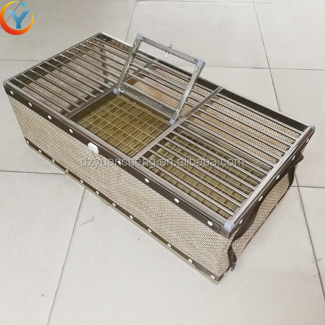 stainless steel poultry transport cage for pigeon different size