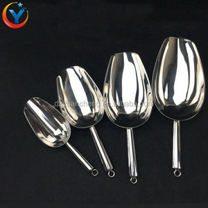 high quality bar accessories food grade stainless steel ice bucket scoop for bar breeding