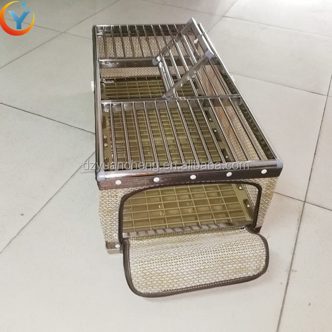 stainless steel poultry transport cage for pigeon different size