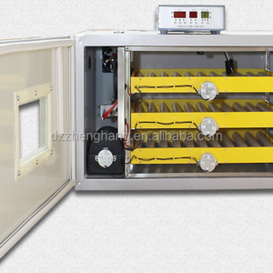 ZH-180 roller type industrial egg incubator for sale with 220V and 12V dual power 200 eggs automatic egg incubator machine