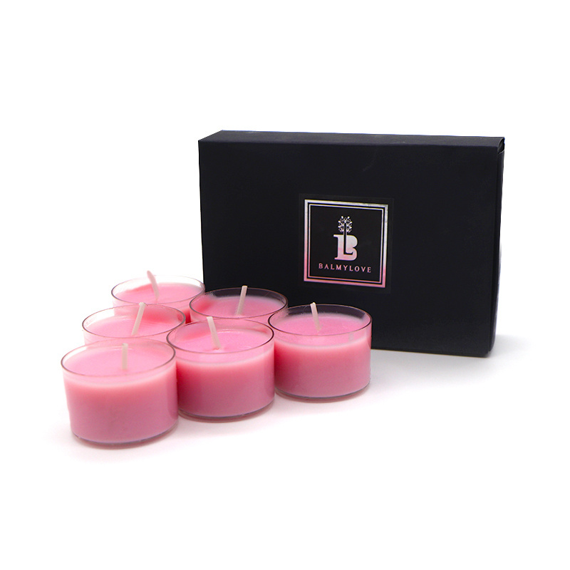 Unscented Tea Lights in Clear Cups Smokeless Scented Candle with Premium Tealight Candles Aromatic