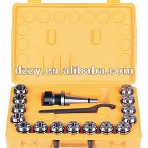 ER Collet Set packed in plastic or wooden box including collet chuck,er collet,key