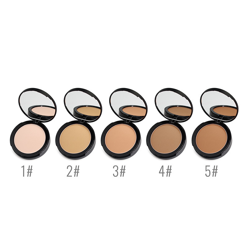 Wholesale compact powder waterproof full coverage vegan foundation pressed powder