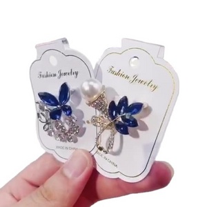 2022 New Stylish Rhinestone Brooch Pins Safety Pins Good Color Retetion Sweater Shawl Clips Jewelry Women's Brooches  Pins