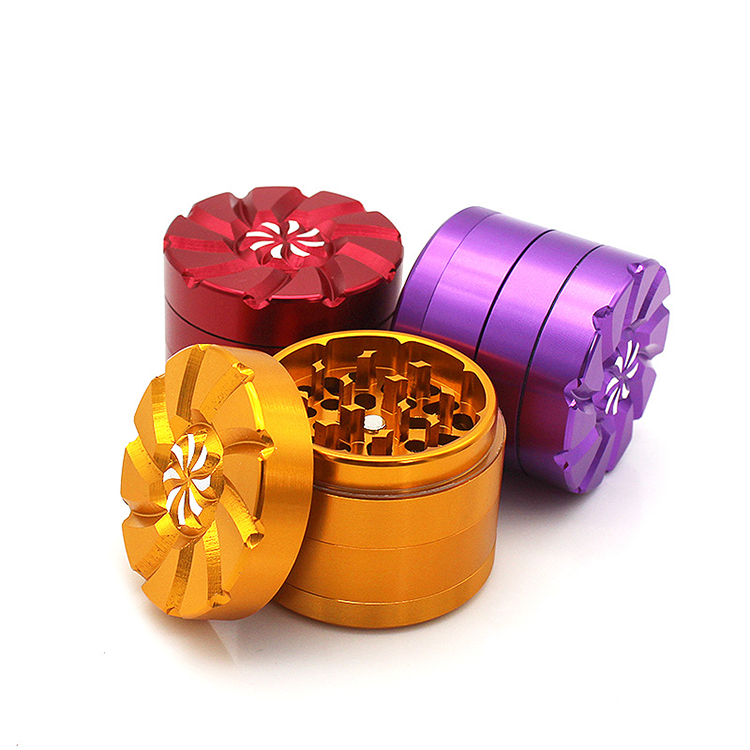 Different designs of electric herb grinder 4 layer ceramic grinder with high quality