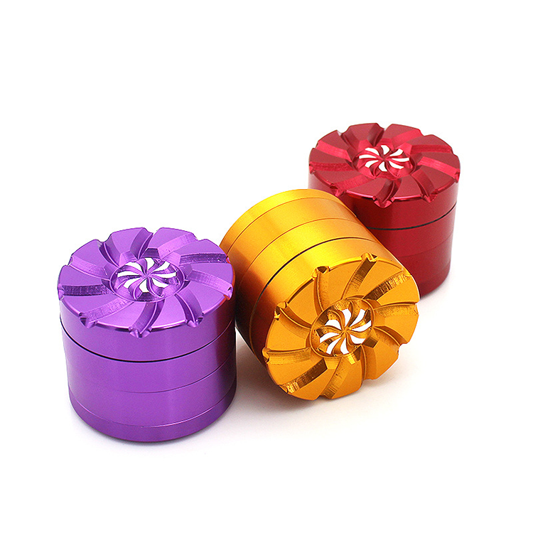 Different designs of electric herb grinder 4 layer ceramic grinder with high quality